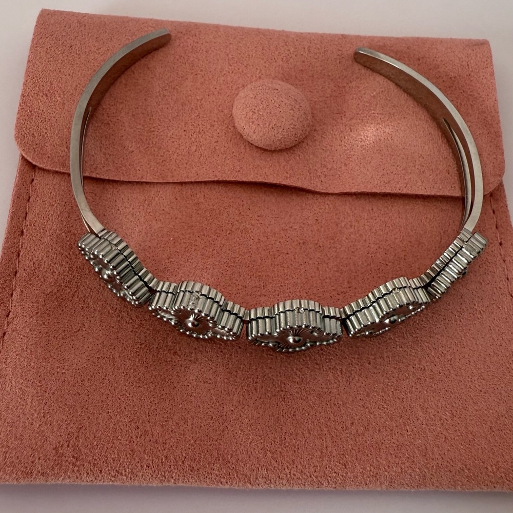 Silver Adjustable Bracelet - image 4